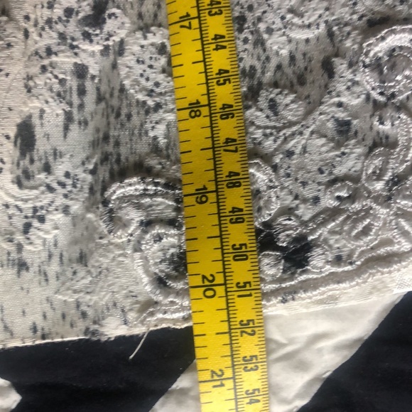 Retro 80s Up-cycled Splatter Paint Jacket Size 10 - Picture 15 of 16